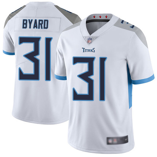 Tennessee Titans Limited White Men Kevin Byard Road Jersey NFL Football 31 Vapor Untouchable